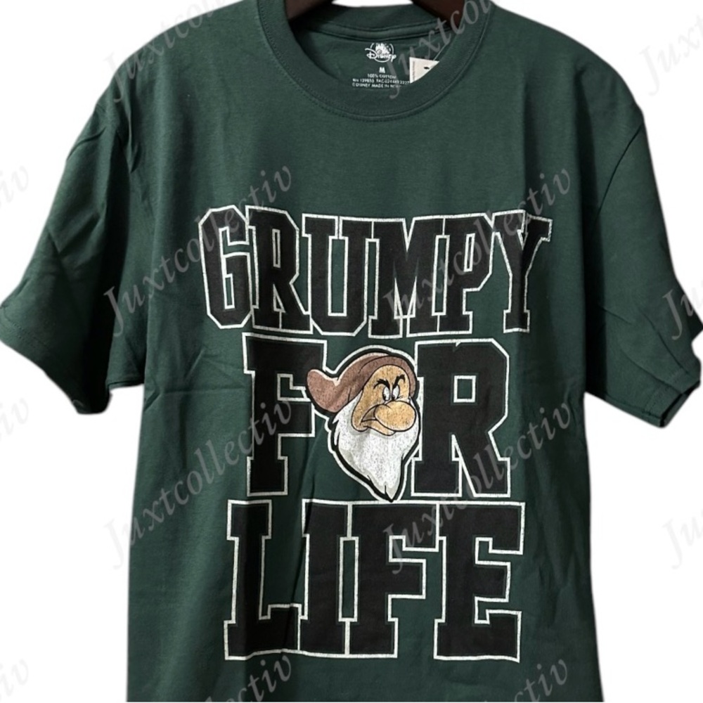 NWT Disney Parks “Grumpy For Life” Graphic Shirt
